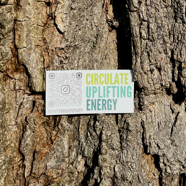 Circulate Uplifting Energy Sticker